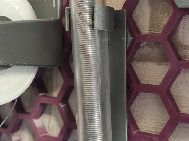 Holder for solder wire tube