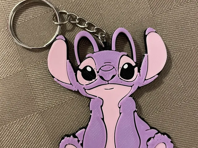 Angel Stich Keychain - For Single Color Printers