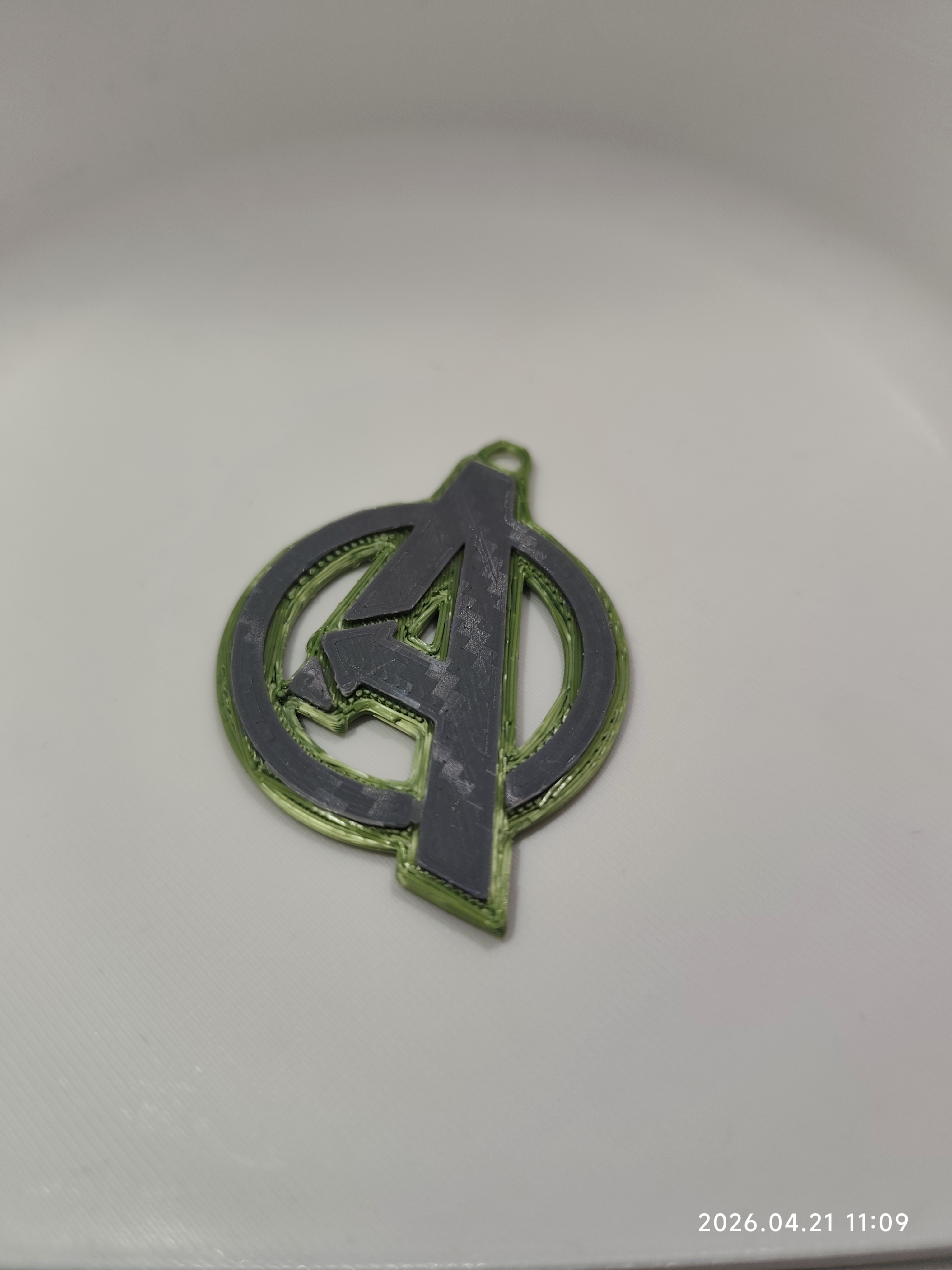Double-sided Avengers keychain