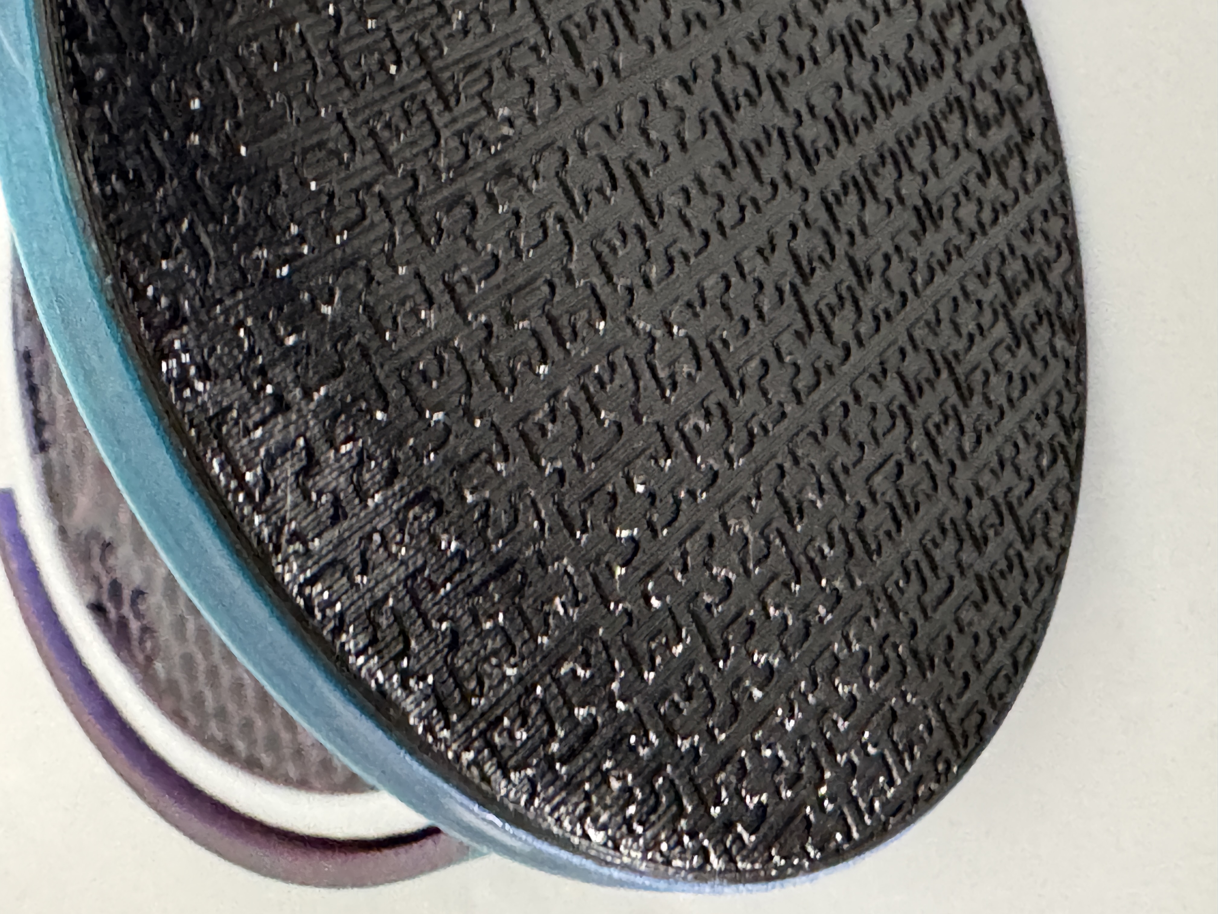 TPU Anti slip base for 100 mm round coasters