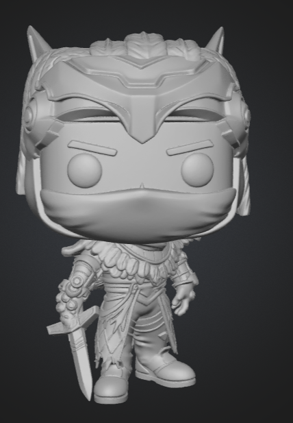 Destiny 2 Osiris 3D model by AdventVR