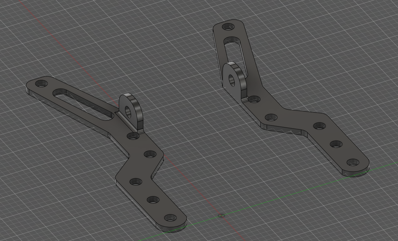 Poly 3 V2 BigBot - Ring Mech. Outer Brackets