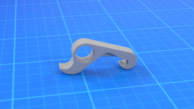 Ouvre-bouteille Ergonomique "Gâchette" – Impression sans supports
