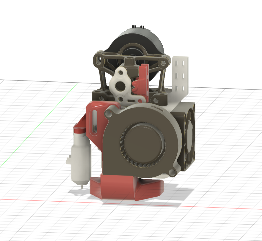 Tronxy Crux 1 Impact Toolhead + Sherpa Mini & Bambu Hotend