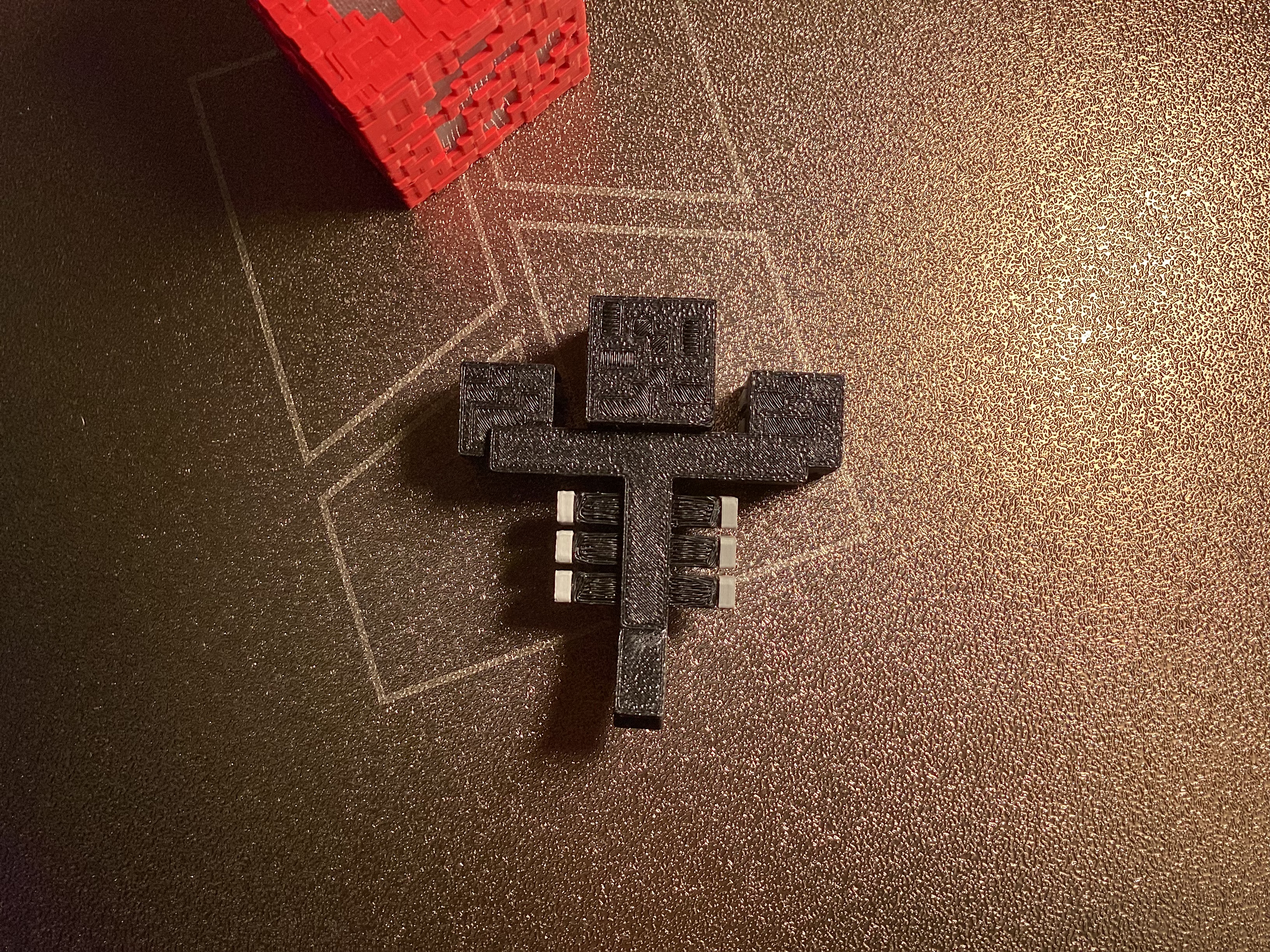 Miniatura 3 do modelo 3D Minecraft like Wither