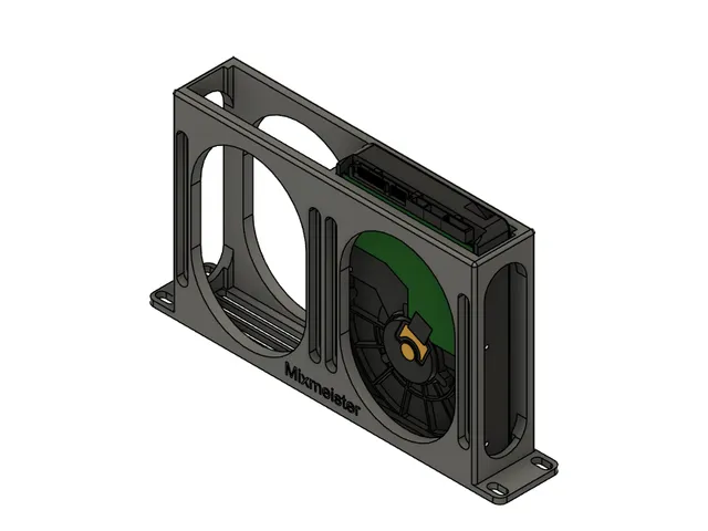 10-inch Rackmount for 2x 3.5 HDD