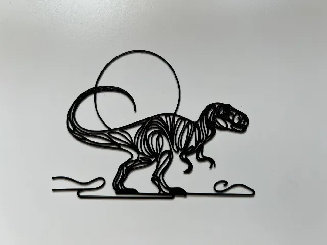 T-Rex Wall Art #4