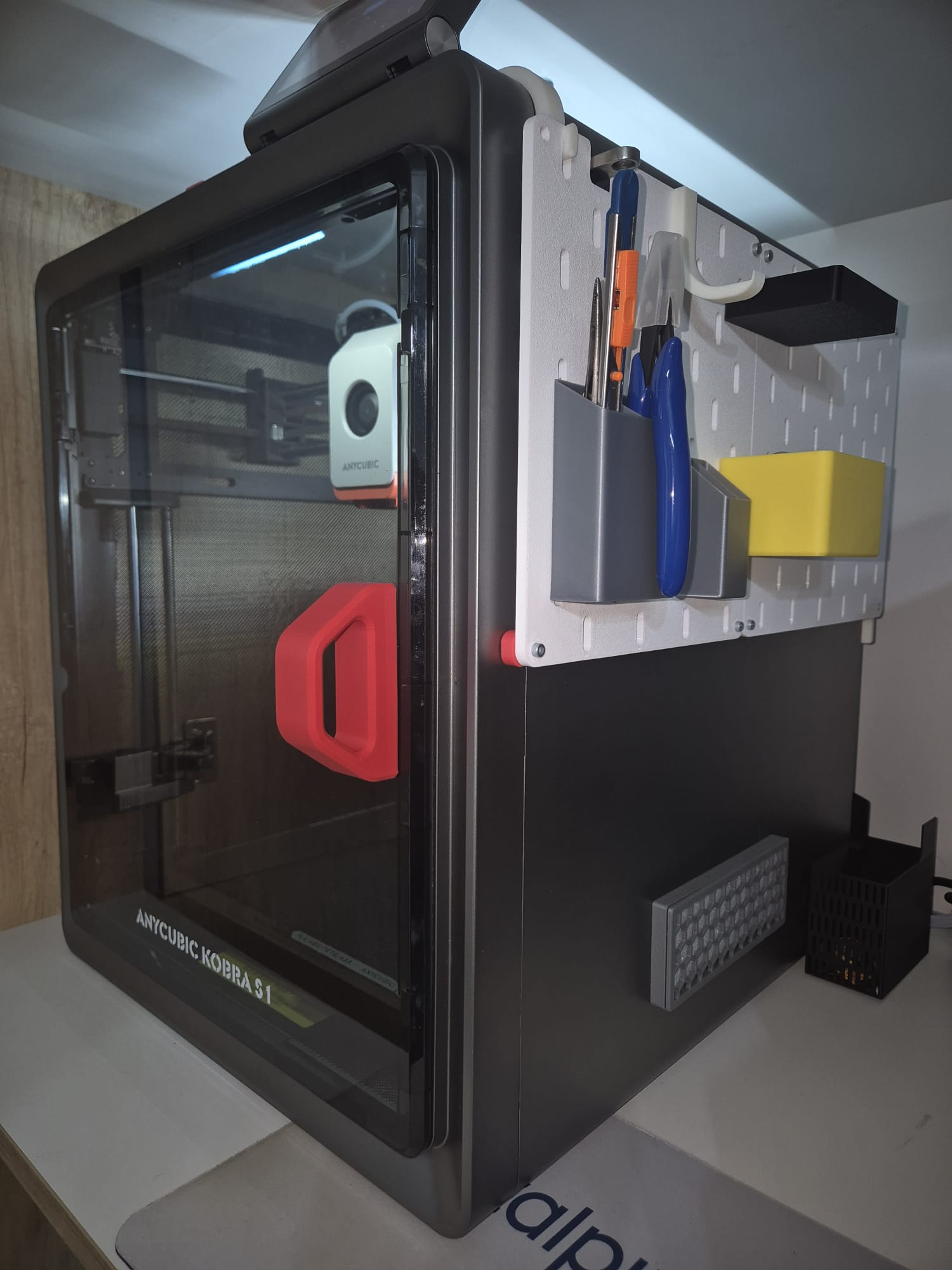 Anycubic Kobra S1 Combo - Filtered Fresh Air Intake – PLA Optimized Enclosure Mod — thumbnail 9