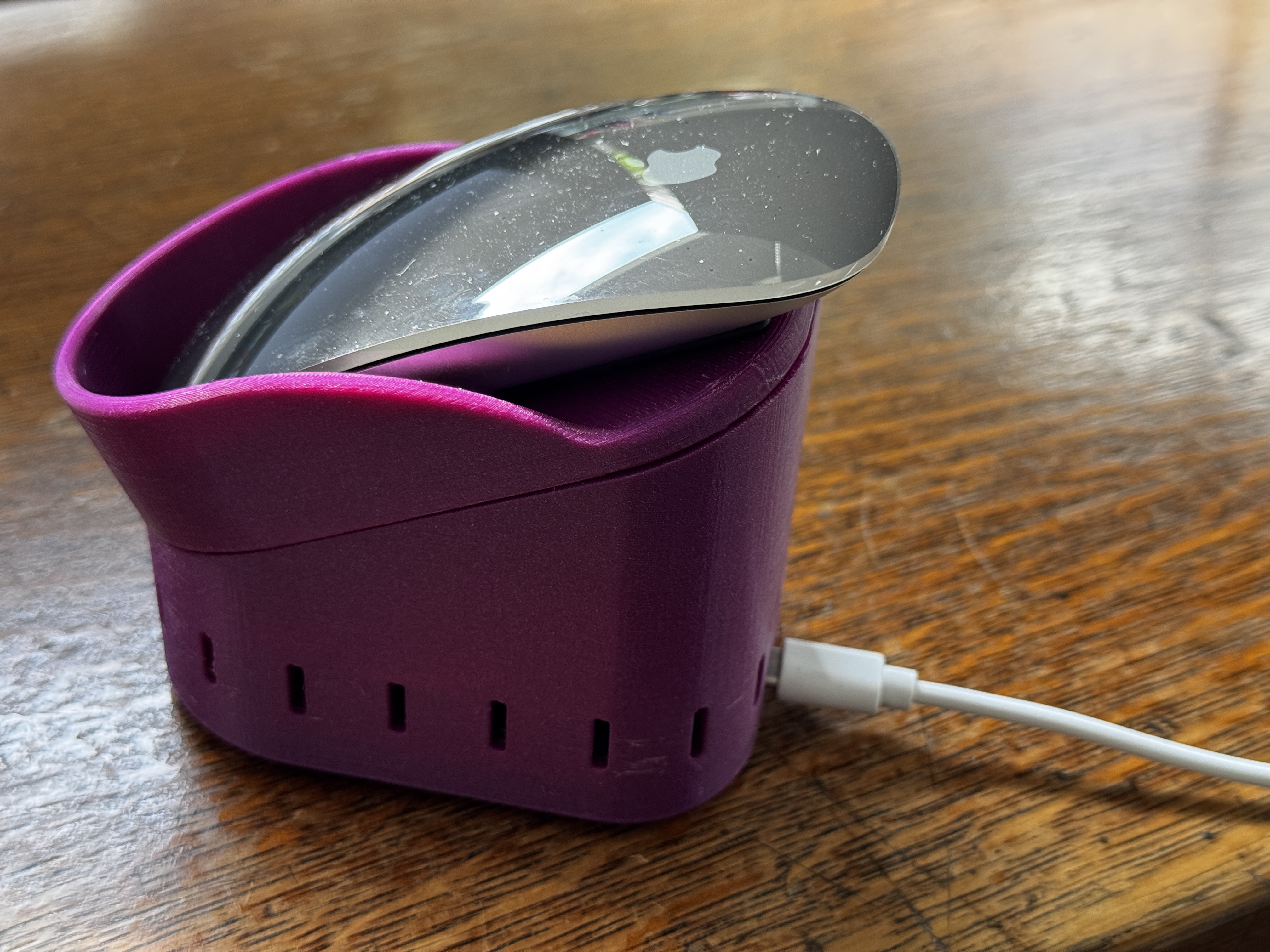 USB-C Mouse Mover – Sensor-Aligned Case Mod for Apple Magic Mouse
