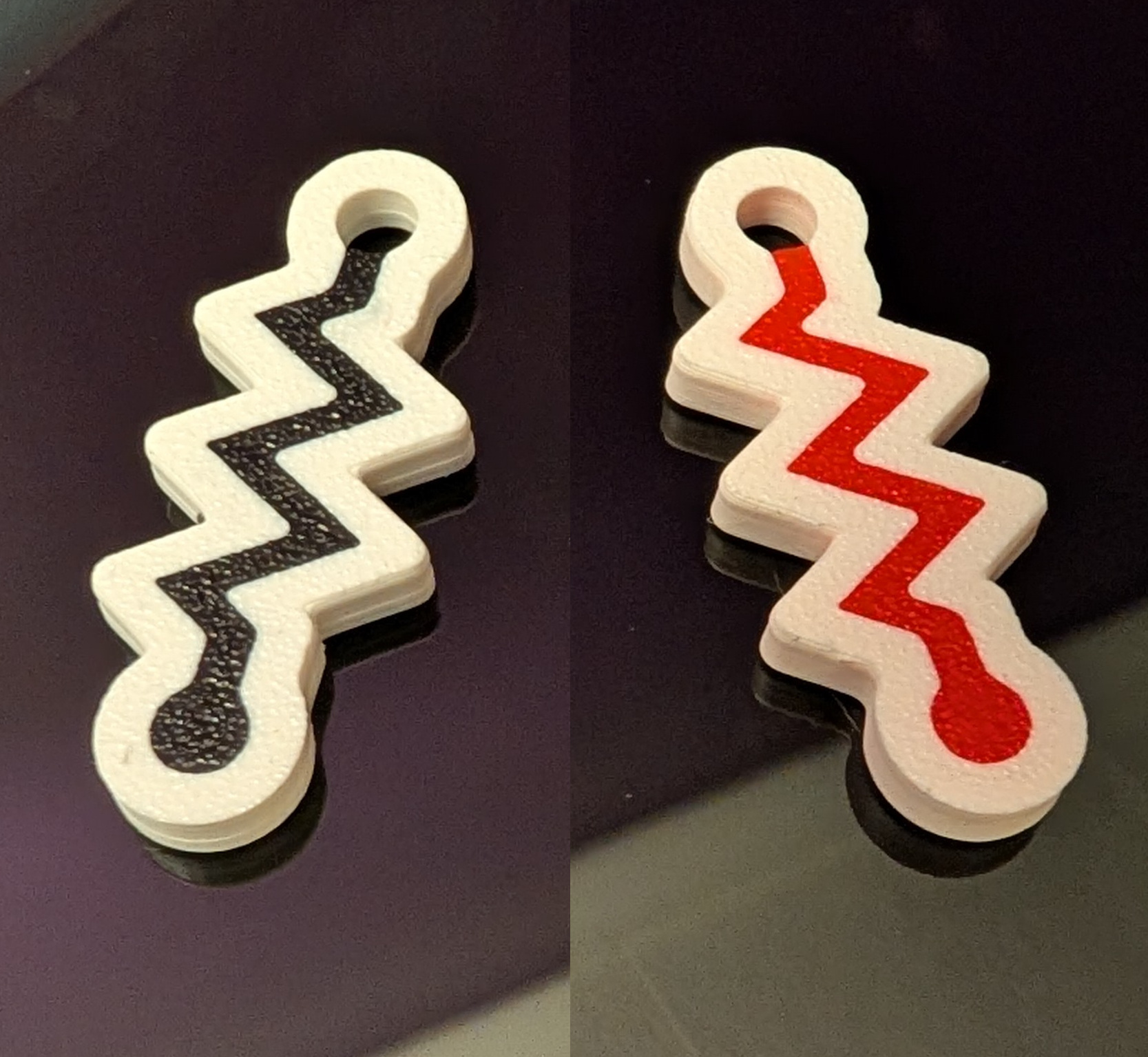 Resister Keychain (multi filiment)