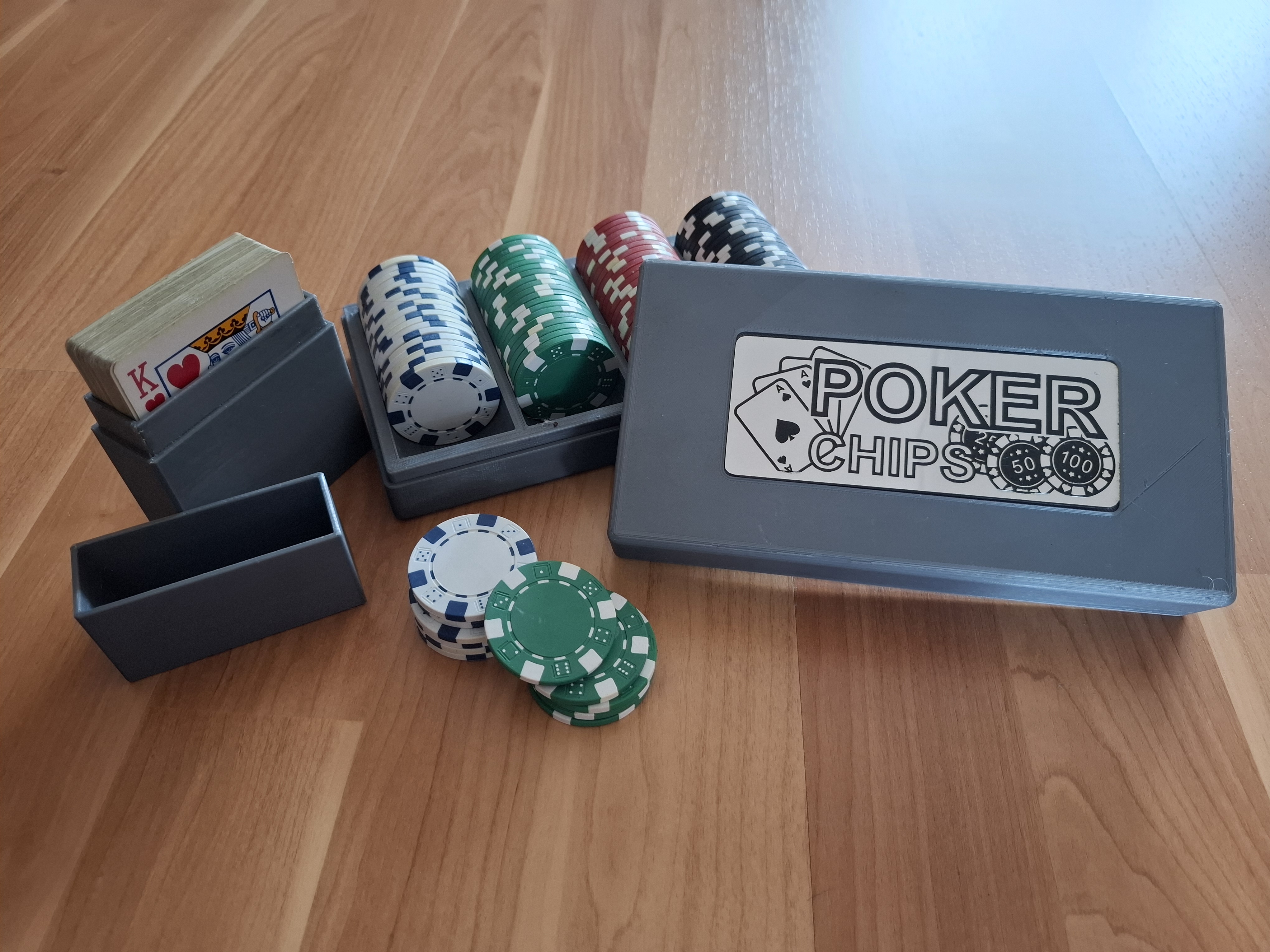 Poker Chip Box