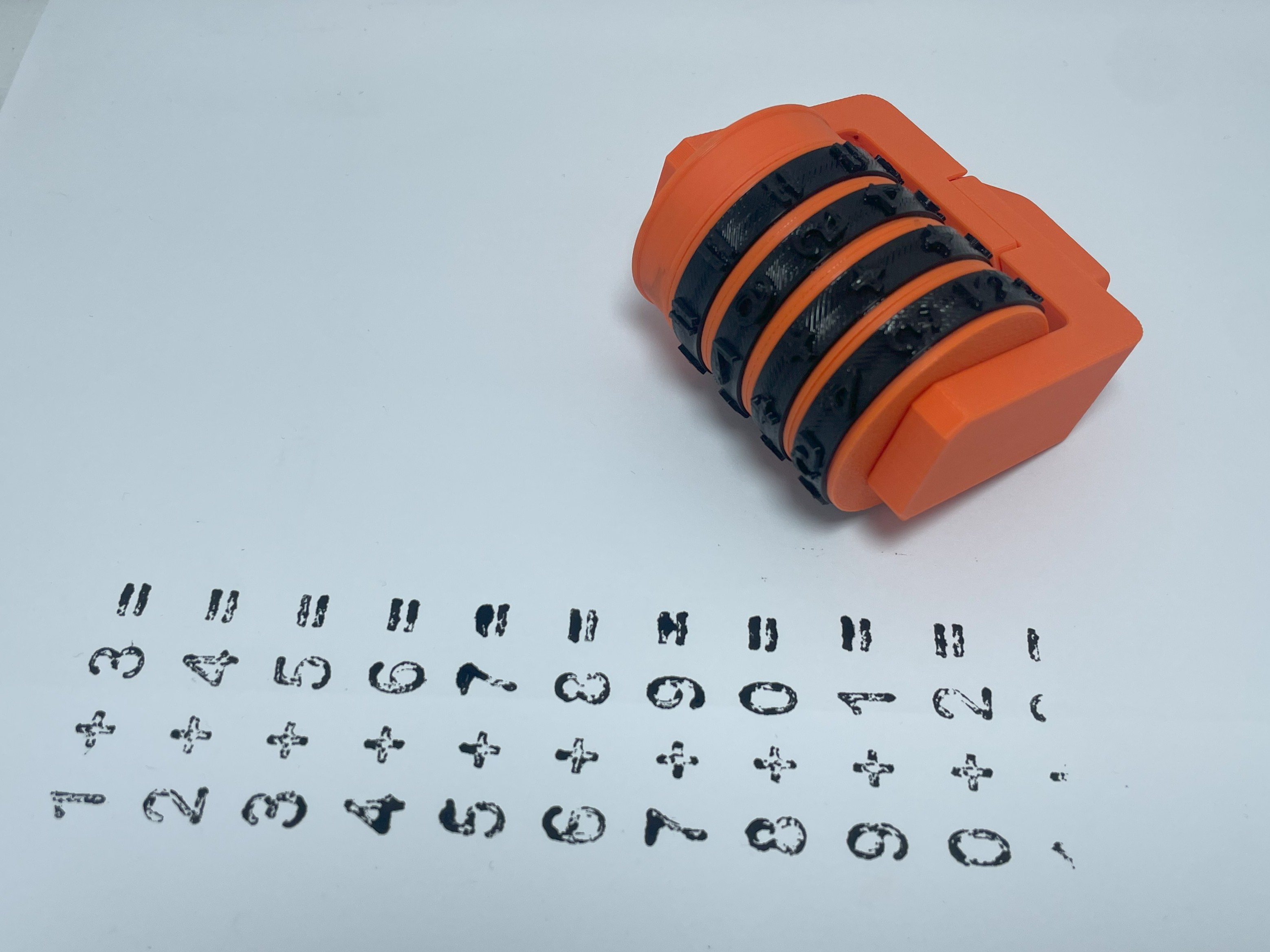 Math Practice Roller Stamp — miniatura 3
