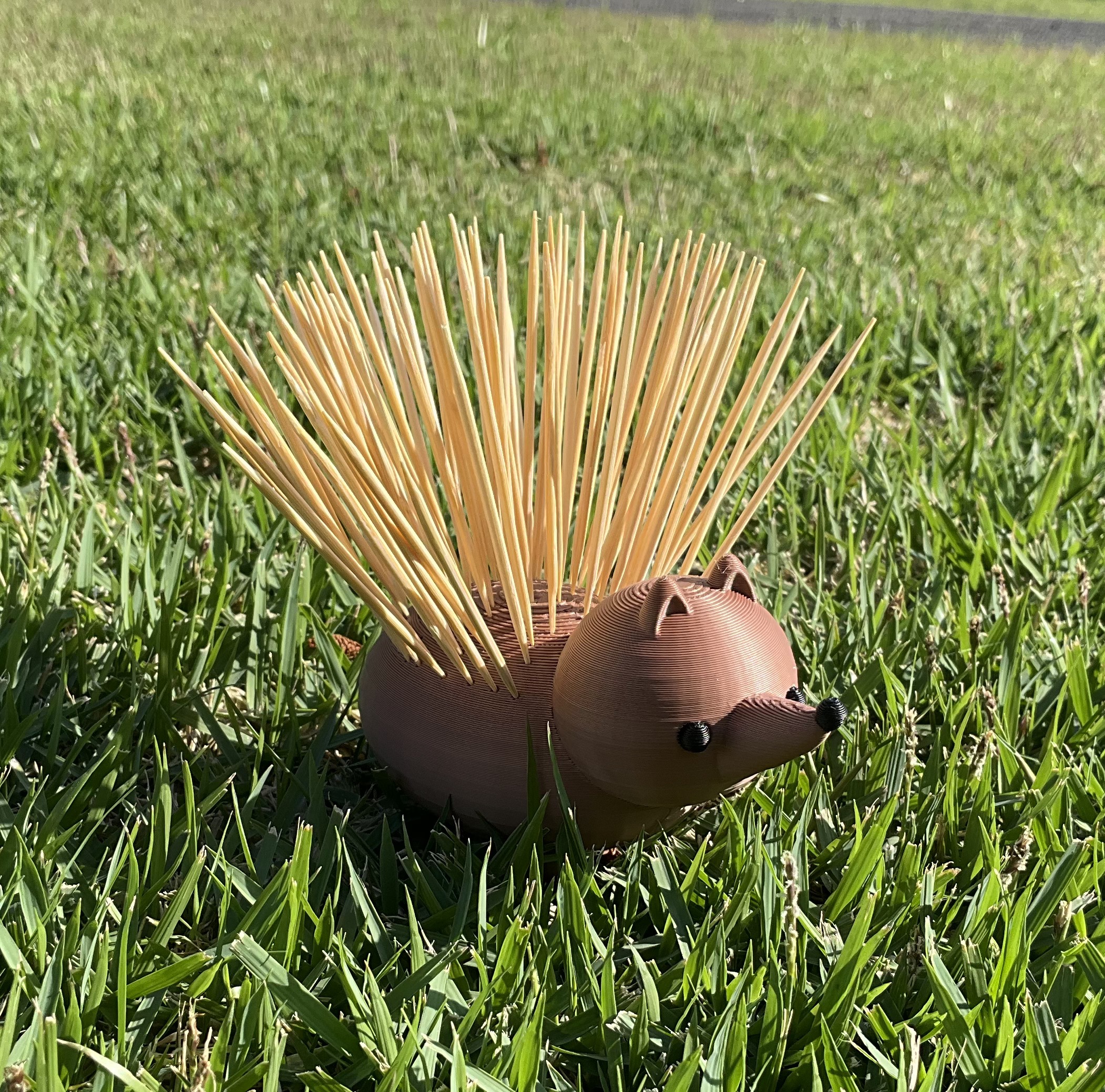 Lil Pokey the hedgehog toothpick holder