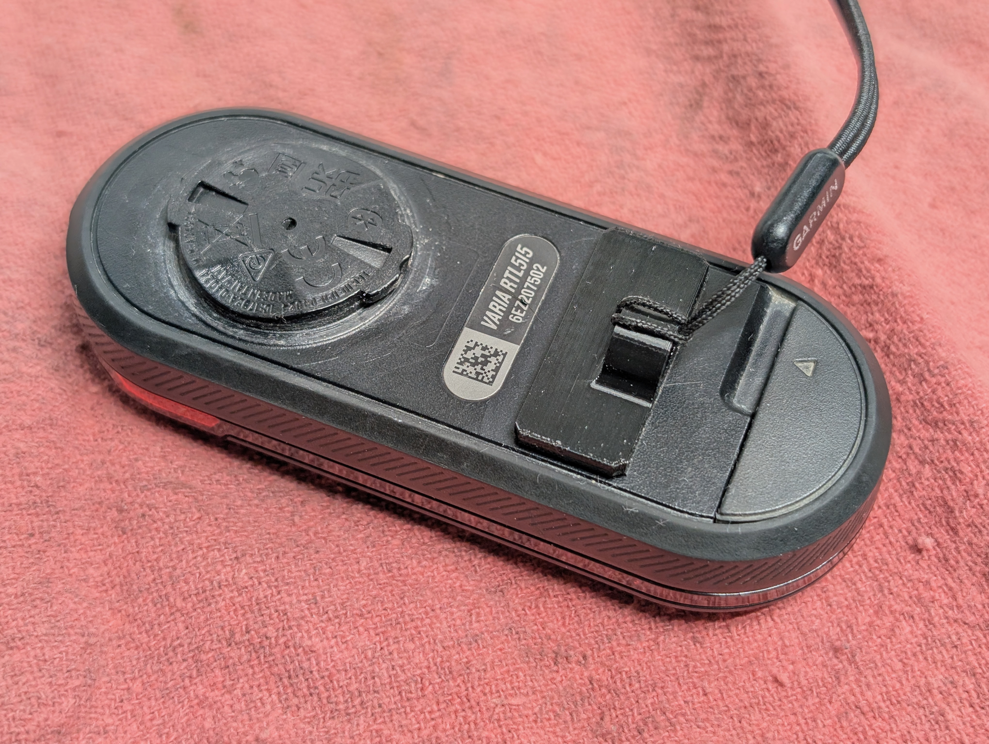 Garmin Varia (Radar) Adhesive Tether Mount