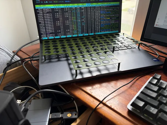 Cat Discouragement Keyboard & Touchpad Tray (Dell 16 Pro Max)