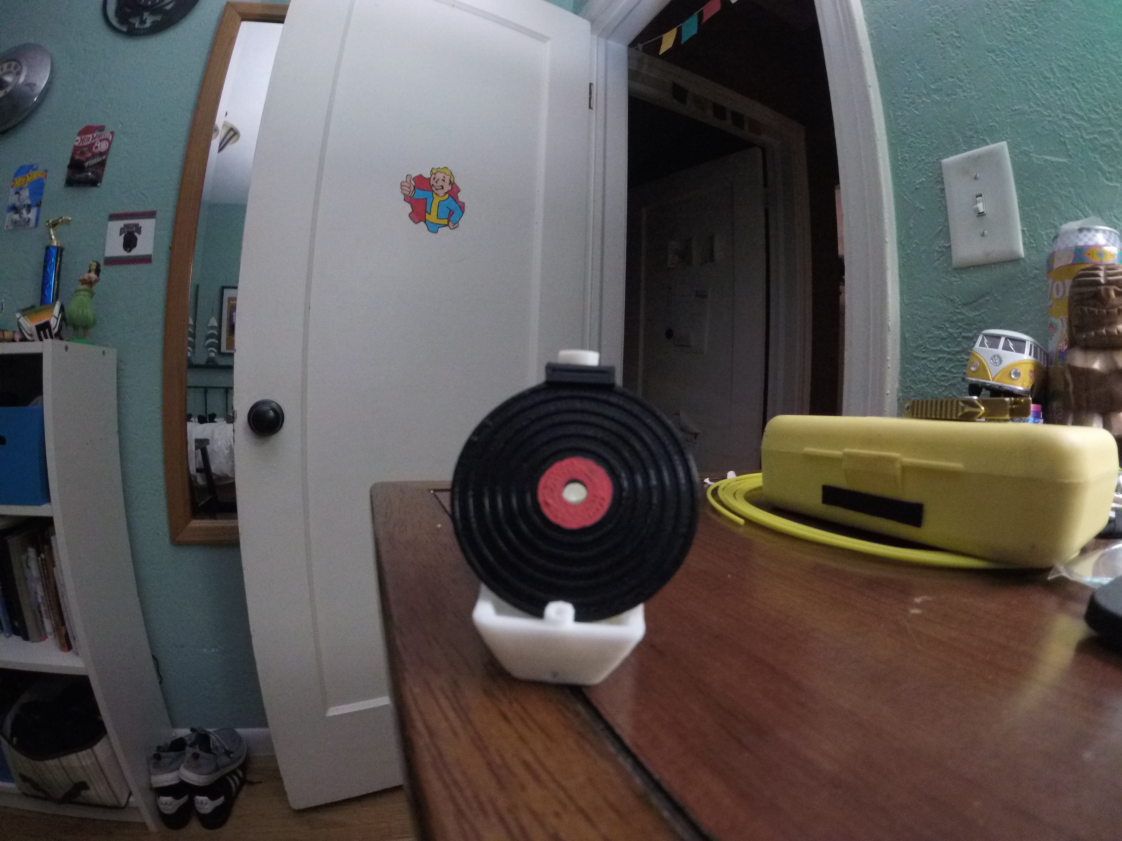 Record Necklace medallion