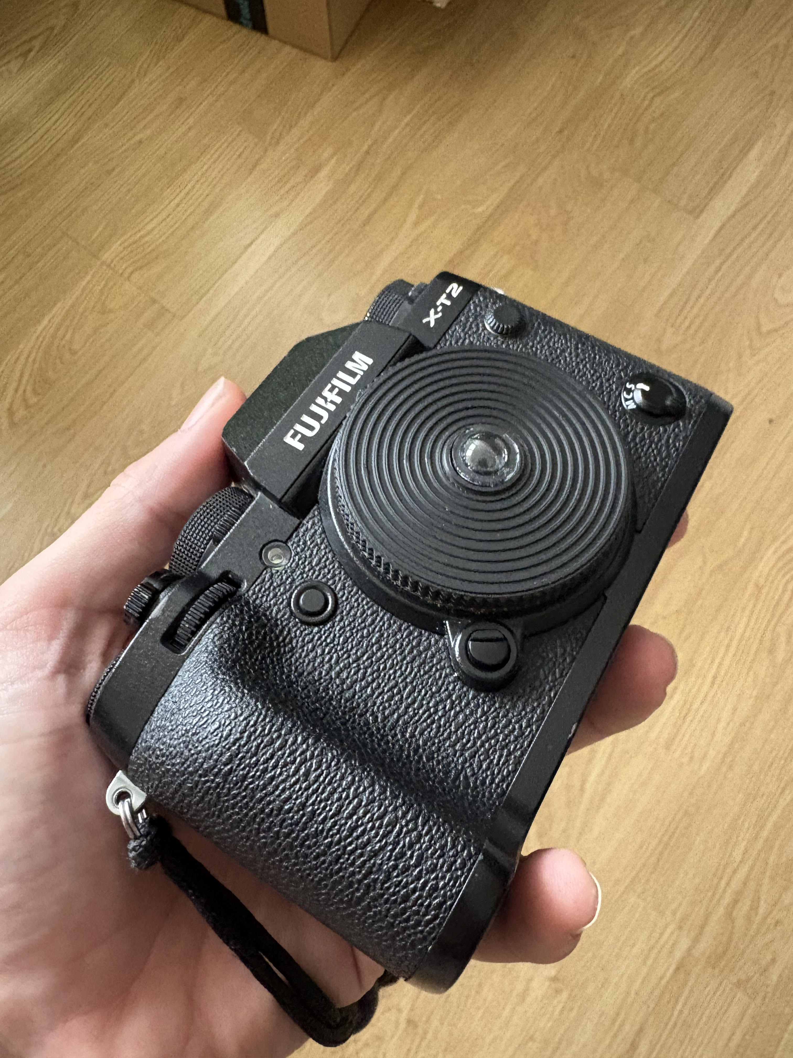 Fujifilm XT-2 Vintage look (Disposable Camera) lens