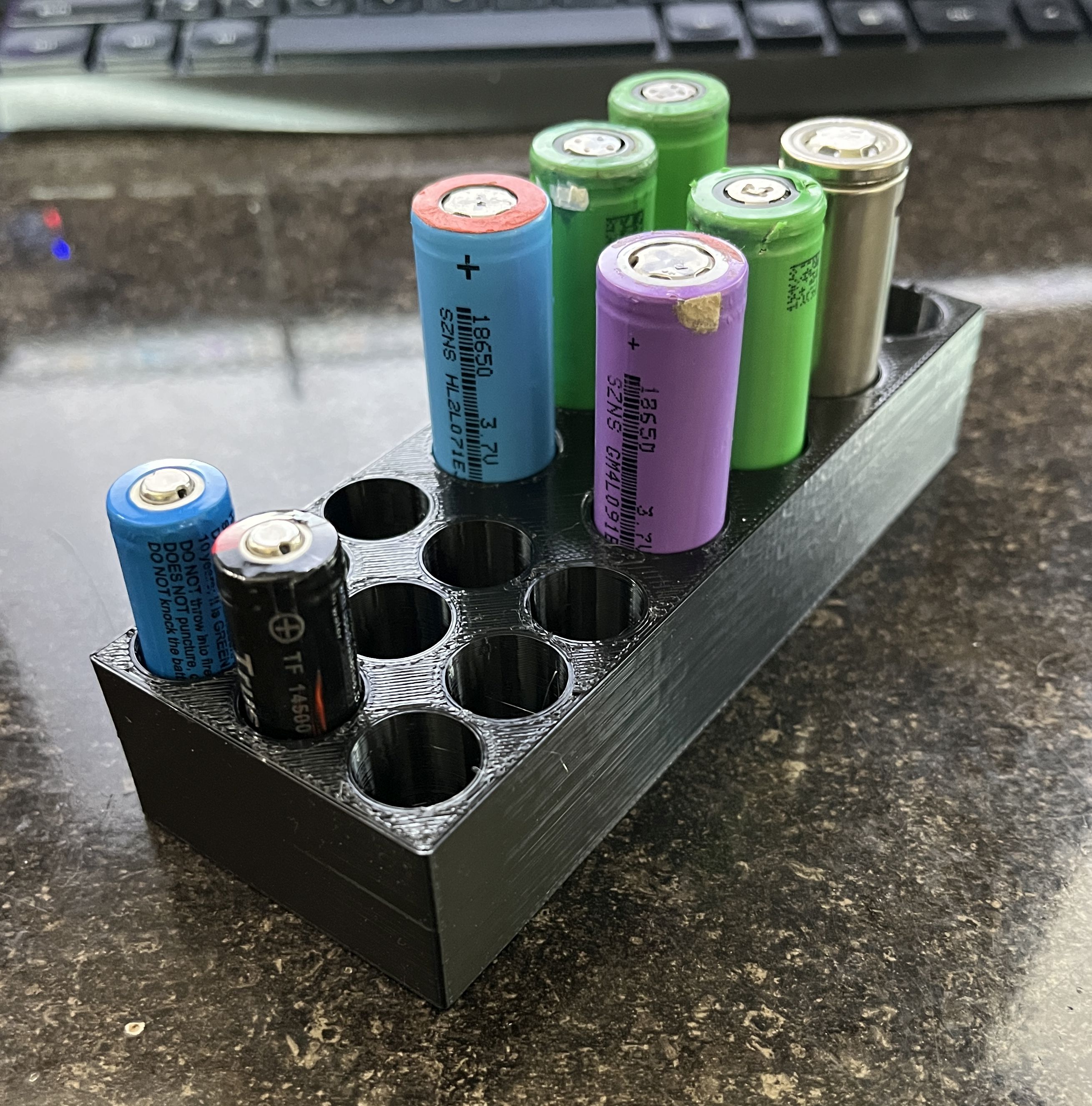Battery Storage - Lithium Rechargeable Batteries 18650 & 14500