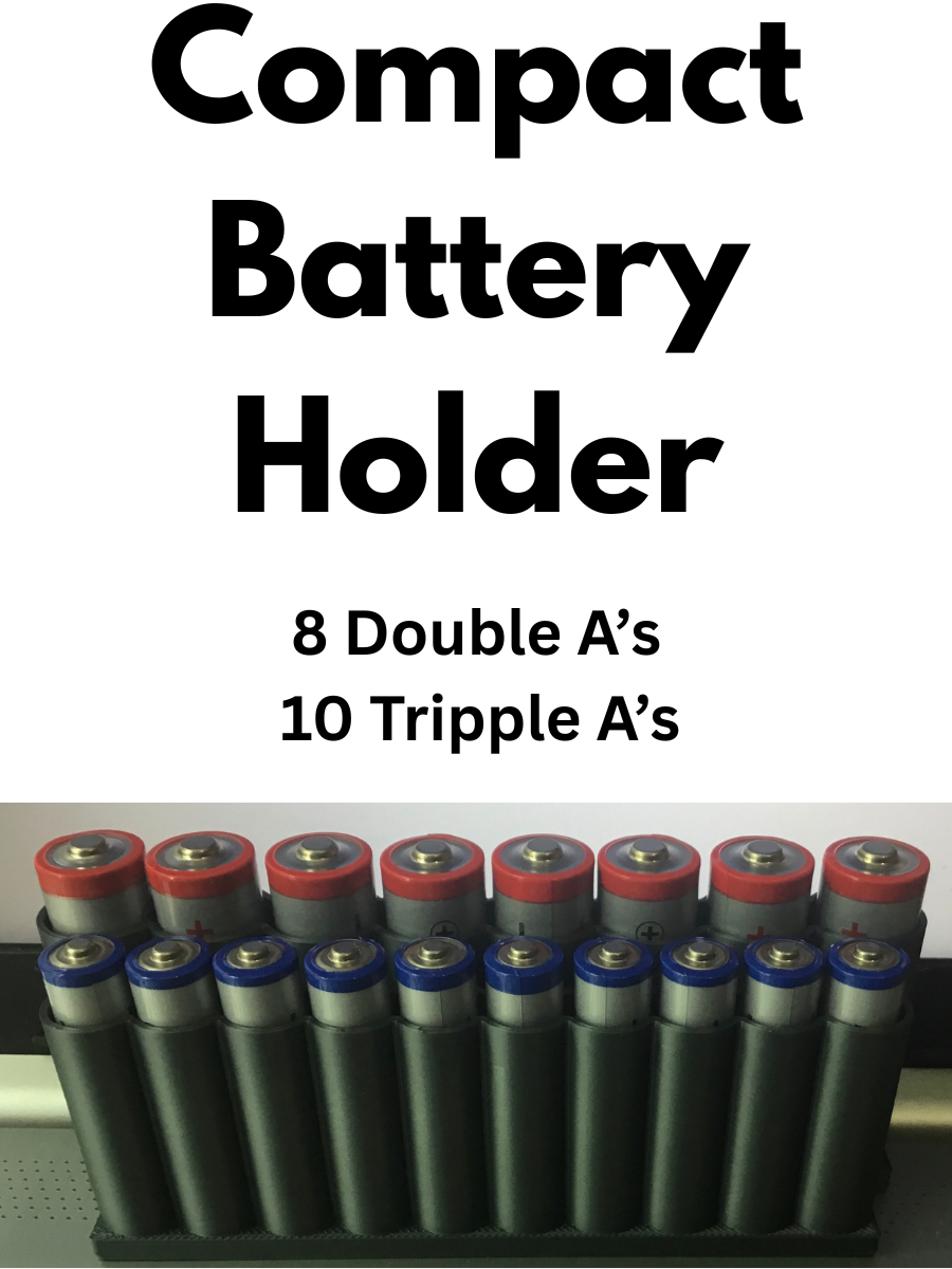 Compact Battery Holder