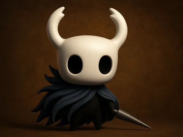 Hollow Knight – Main Character 3D Model