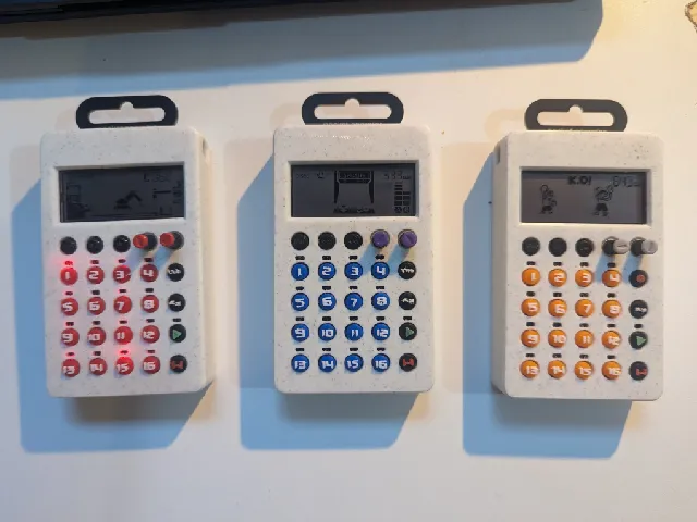 Pocket Operator Labeled Buttons