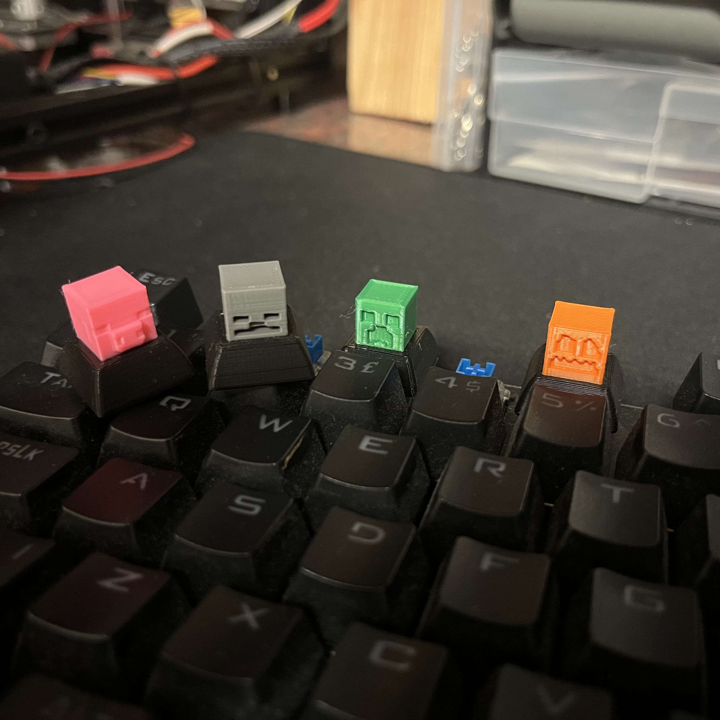 Minecraft Keycaps - Cherry MX