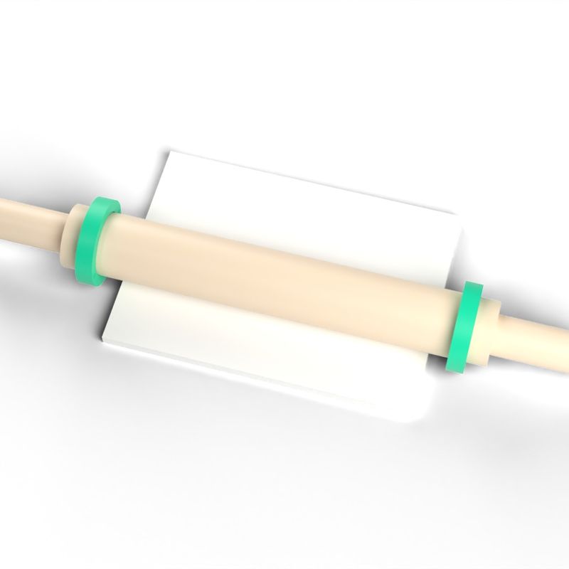 Rolling Pin Guide Rings - 3, 5 and 8 mm Spacers for Even Dough, Fits ...