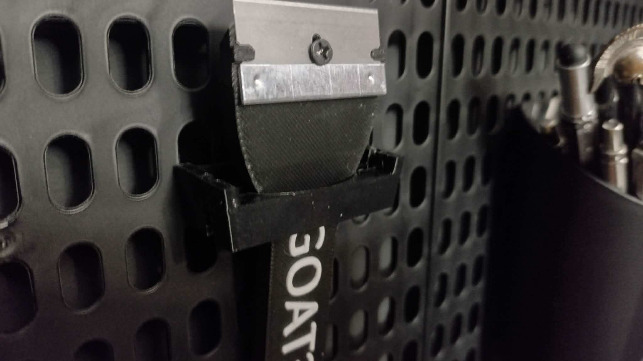 Scraper holder