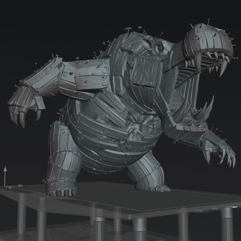 Wharf Hauler Monster Beast - The Eightpints The Docks