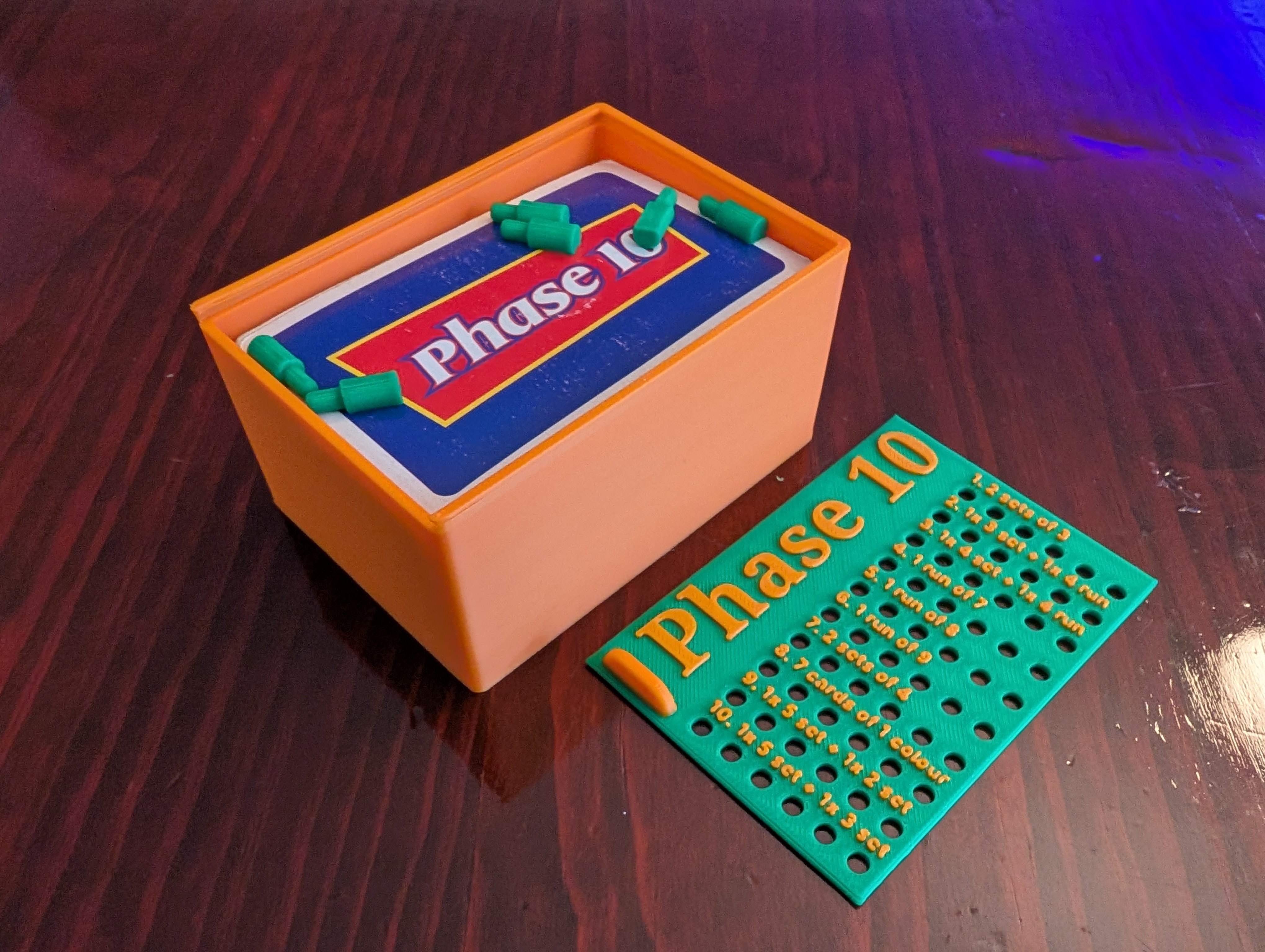 Miniatura 4 do modelo 3D Phase 10 Card Box