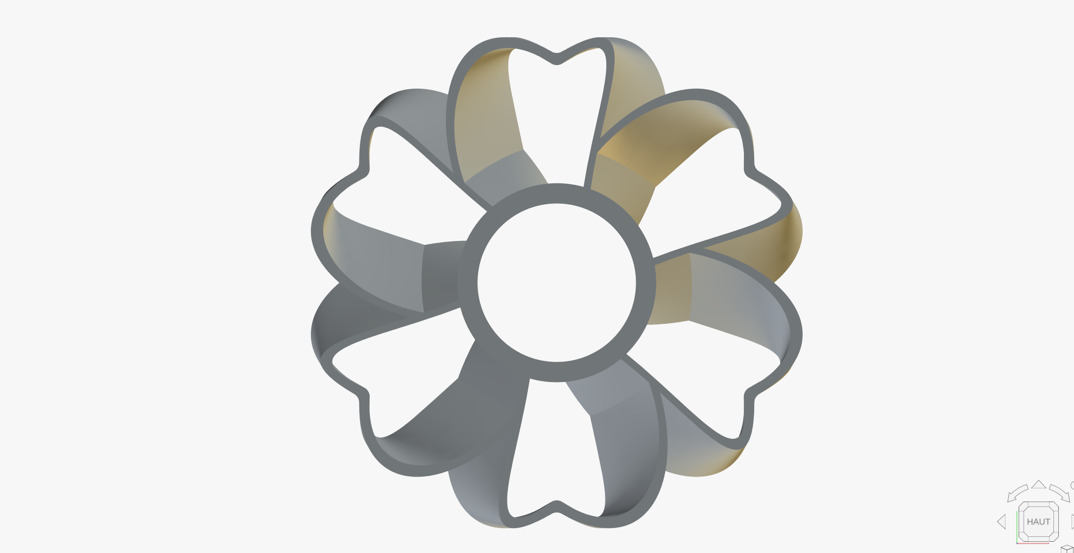 Toroidal "The Gift" fan - 6 blades