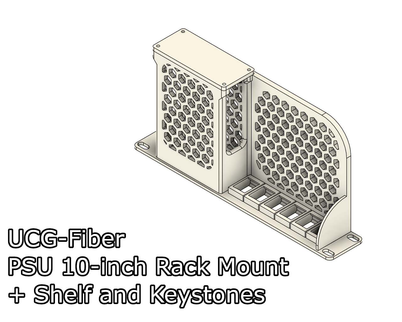 UCG-Fiber PSU 10-inch Rack Mount