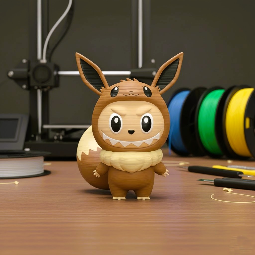 Labubu Evee - Pokemon