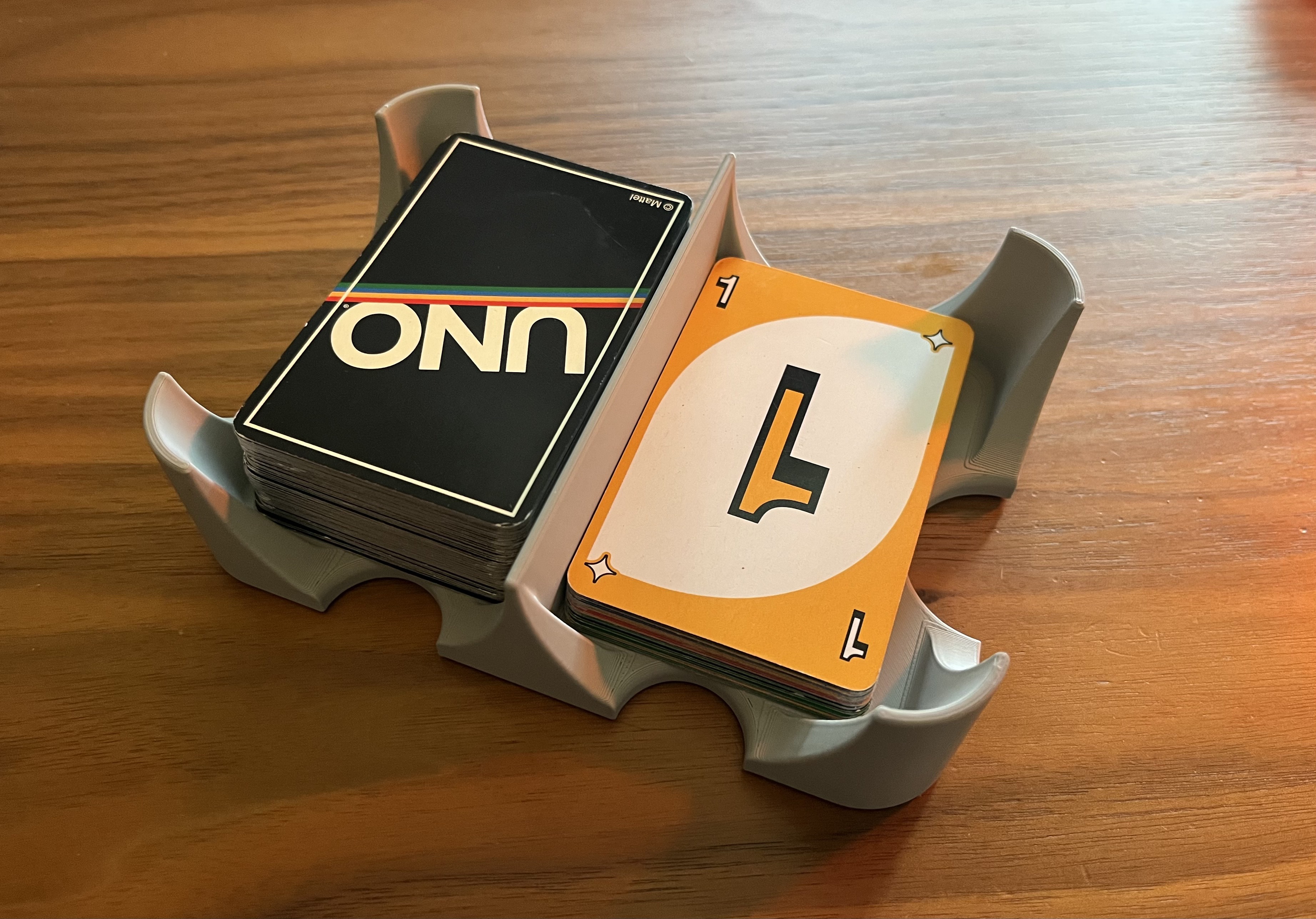 Uno Playing Card Holder Tray