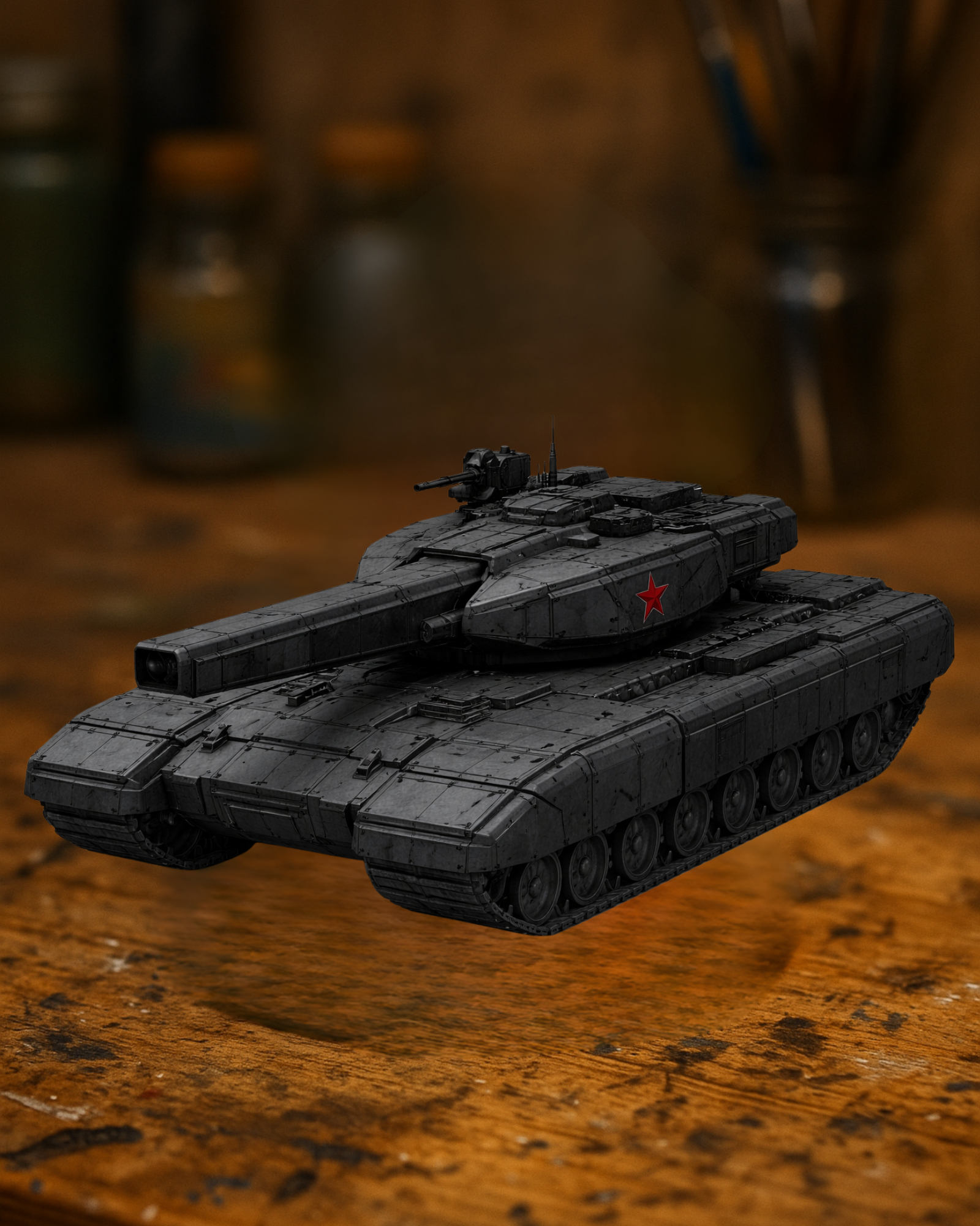 Soviet Heavy Tank — Futuristic Armored Beast