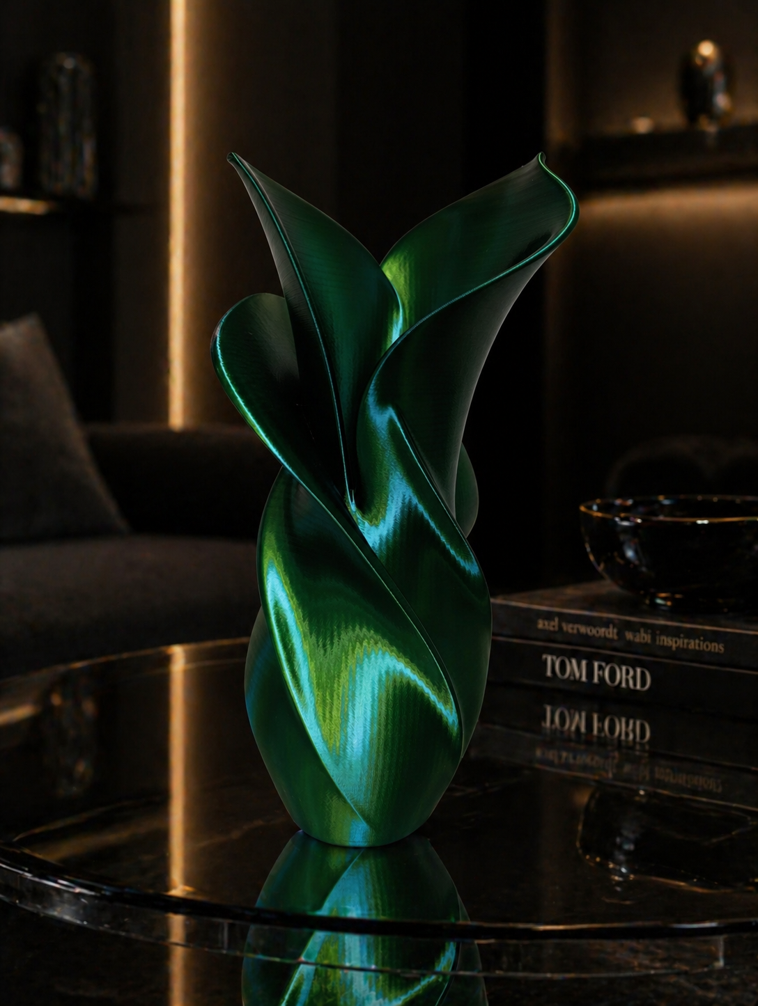 Modern Organic Vase — miniatura 3