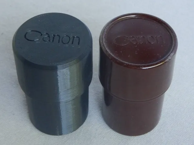 Canon Dose für Filmpatronen; canister for film cassettes