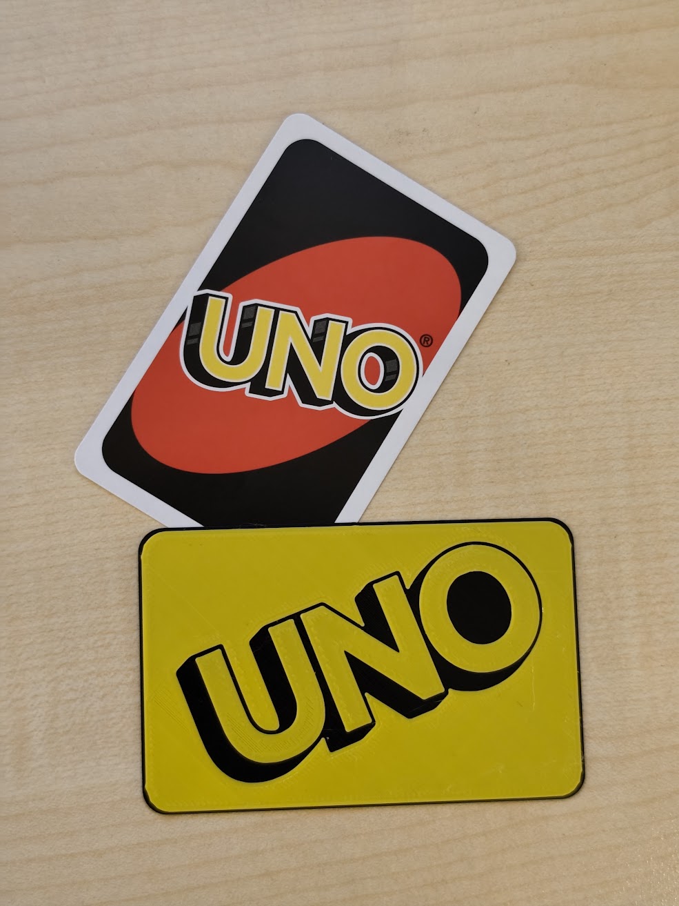 UNO logo for card boxes