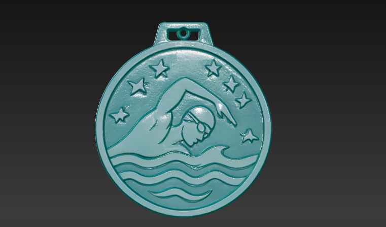 Swimming Medal — miniatura 3