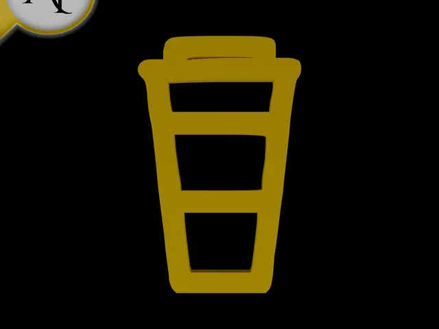 Simple Coffee Cup Symbol - 2D Art