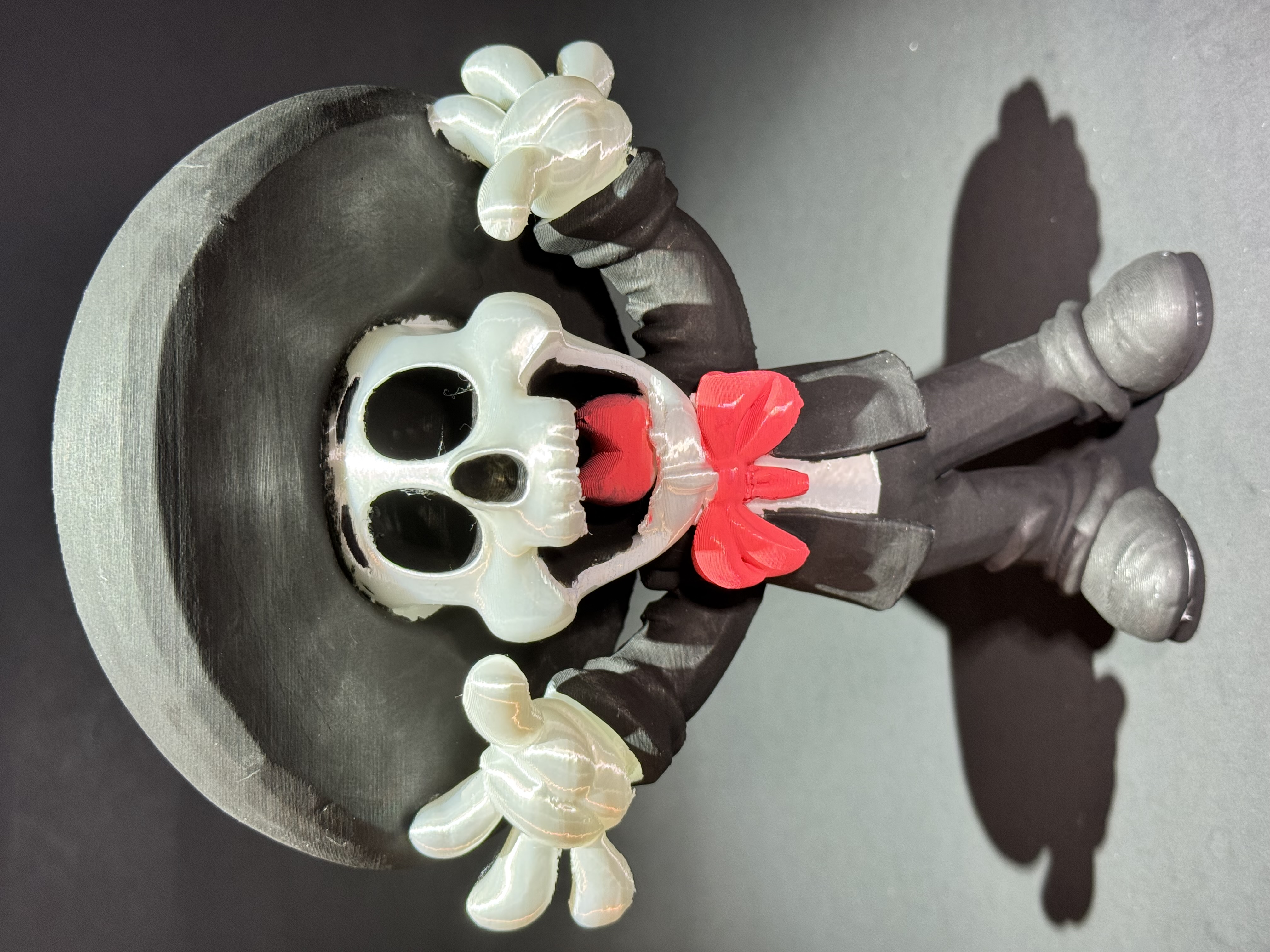 Skull Mariachi figurine