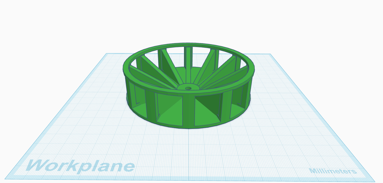 Air Raid Siren Mk.1 Prototype Rotor Assembly Revision 2