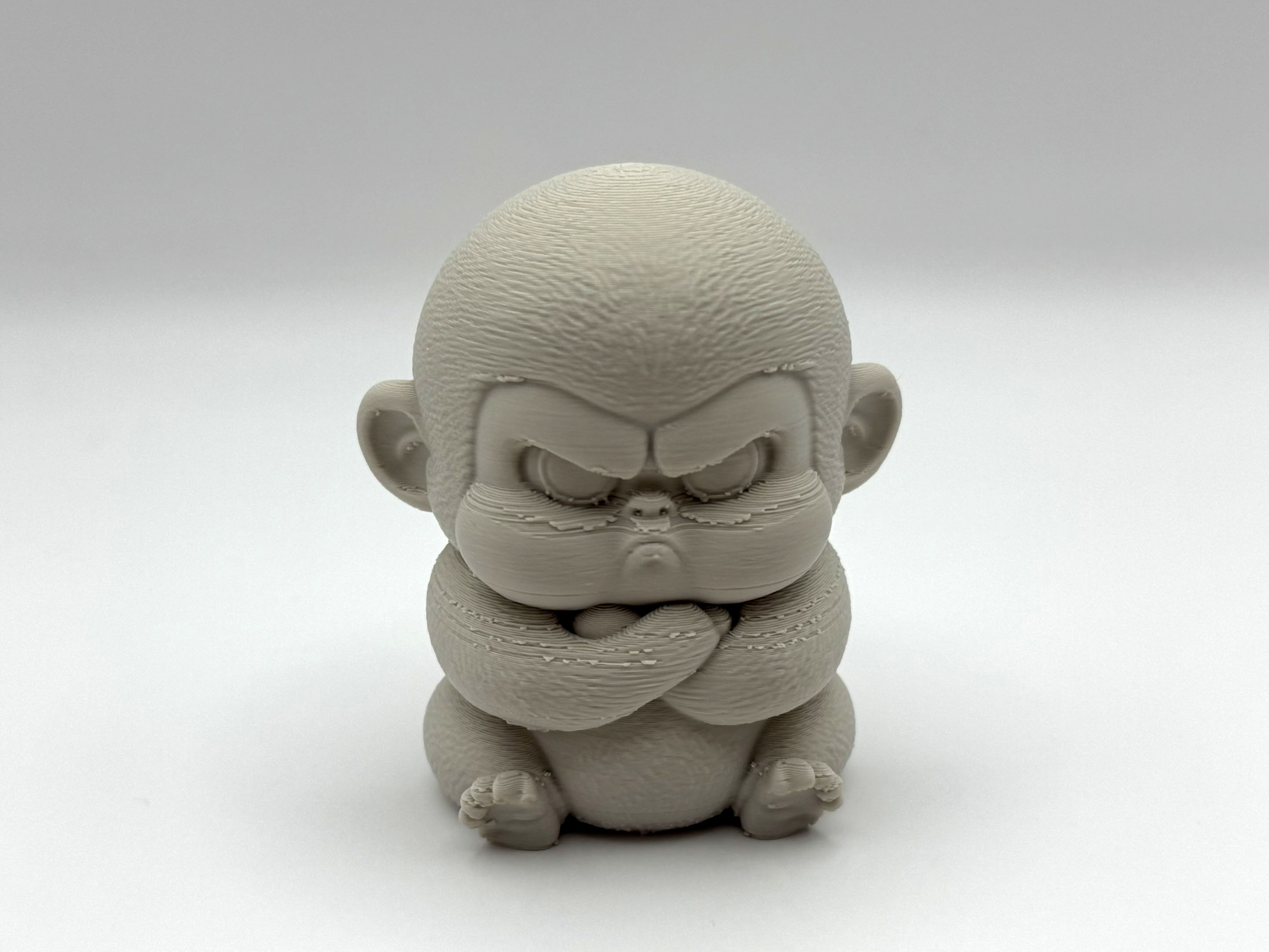 Grumpy Monkey with Keychain — miniatura 4