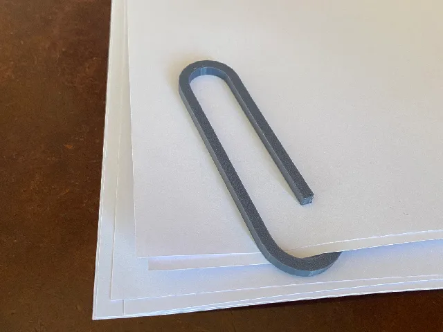 Big paperclip