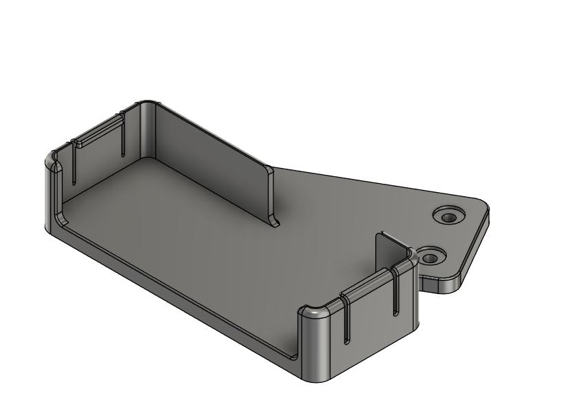 Aceele 4-Port USB Hub 3.0 under desk bracket