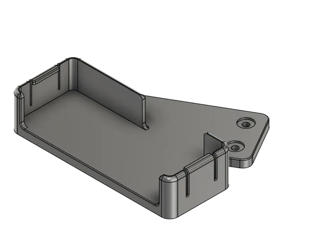 Aceele 4-Port USB Hub 3.0 under desk bracket