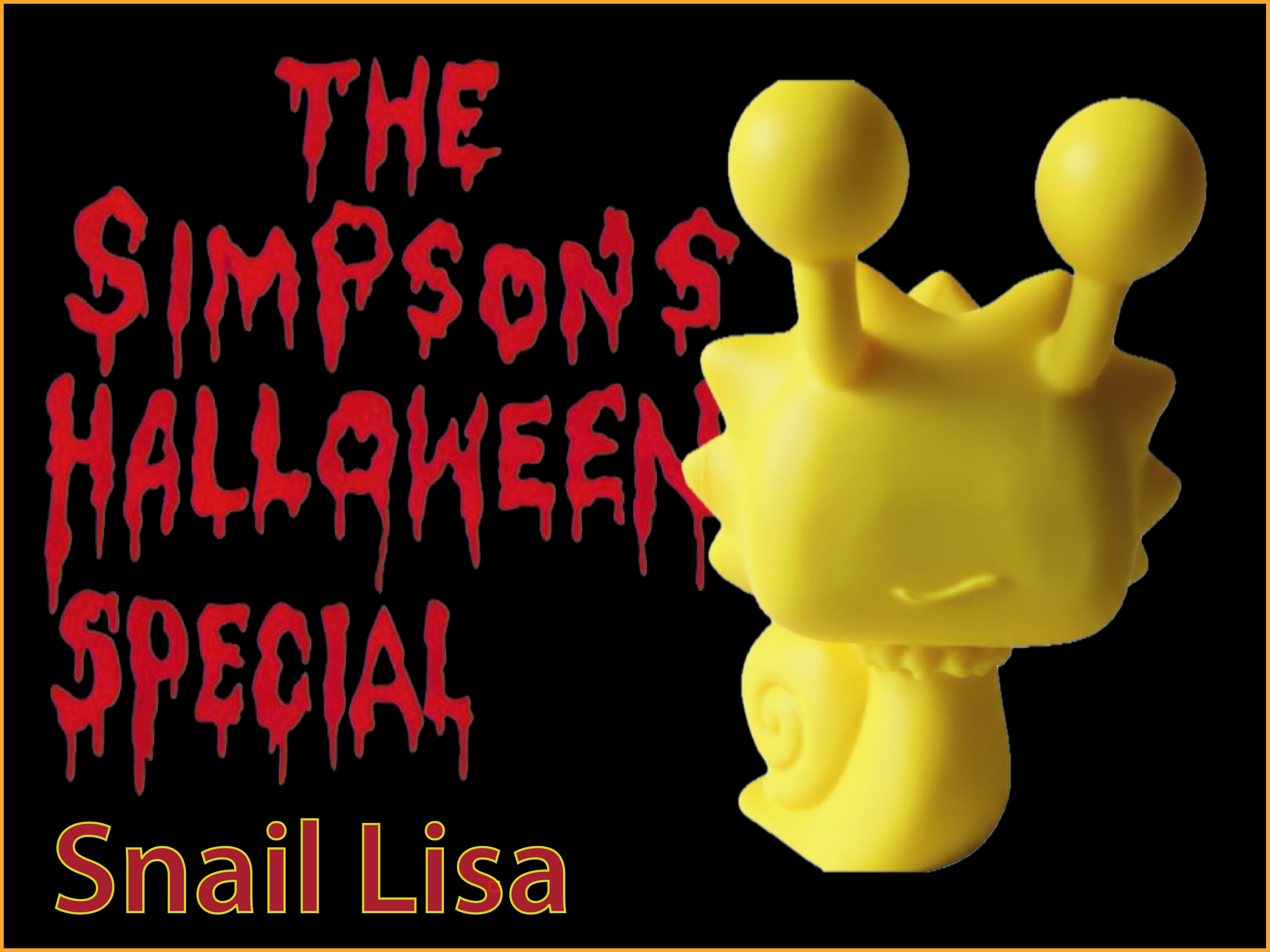 The Simpsons Halloween Special Snail Lisa