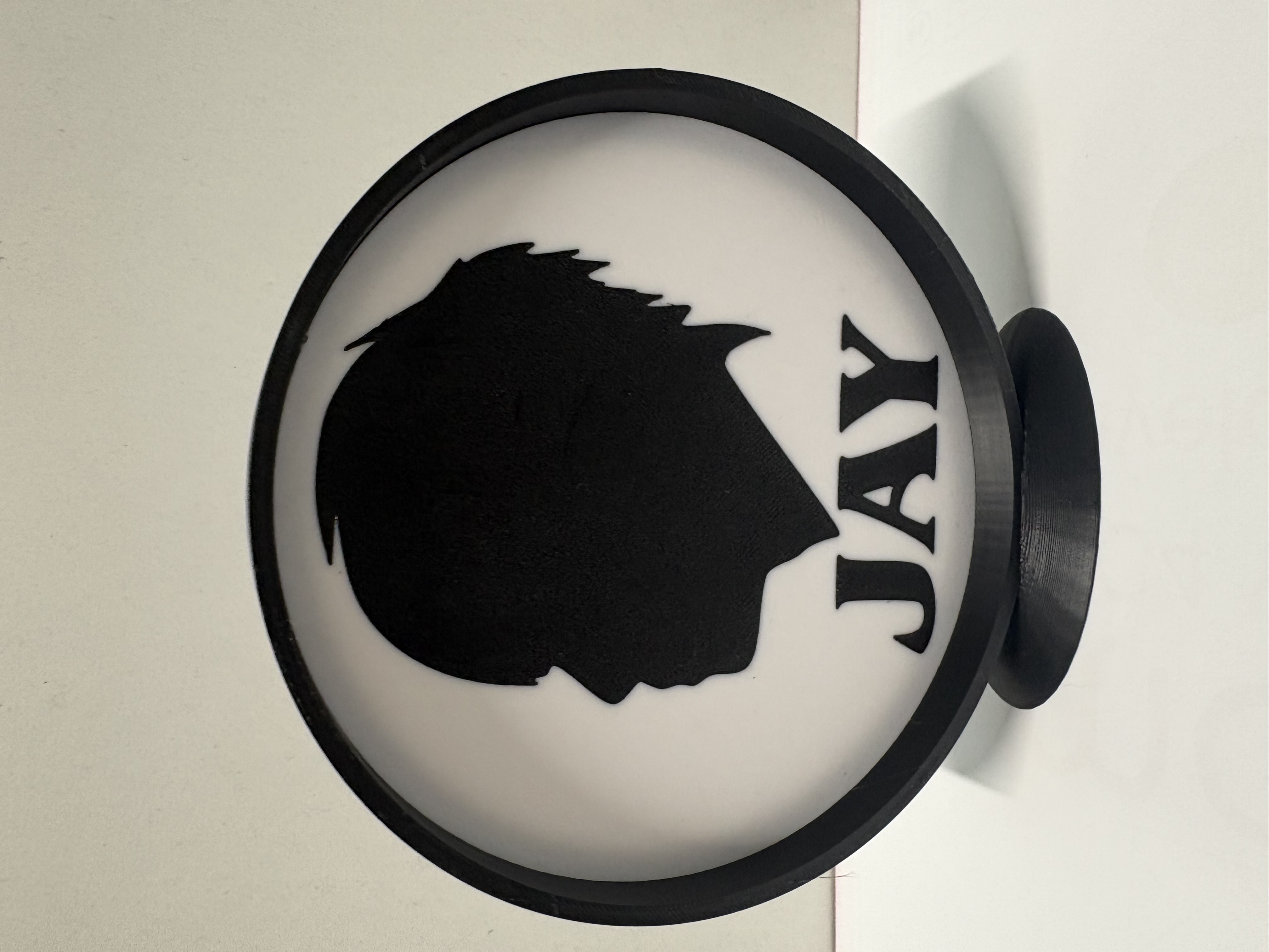 Jay Chou Silhouette 3D model by Prawny