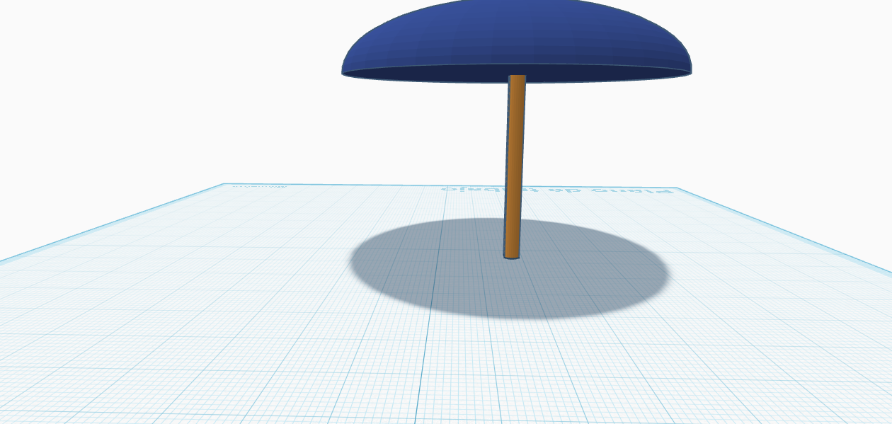 dumy 13 umbrela 3D model by Fan de onepiece