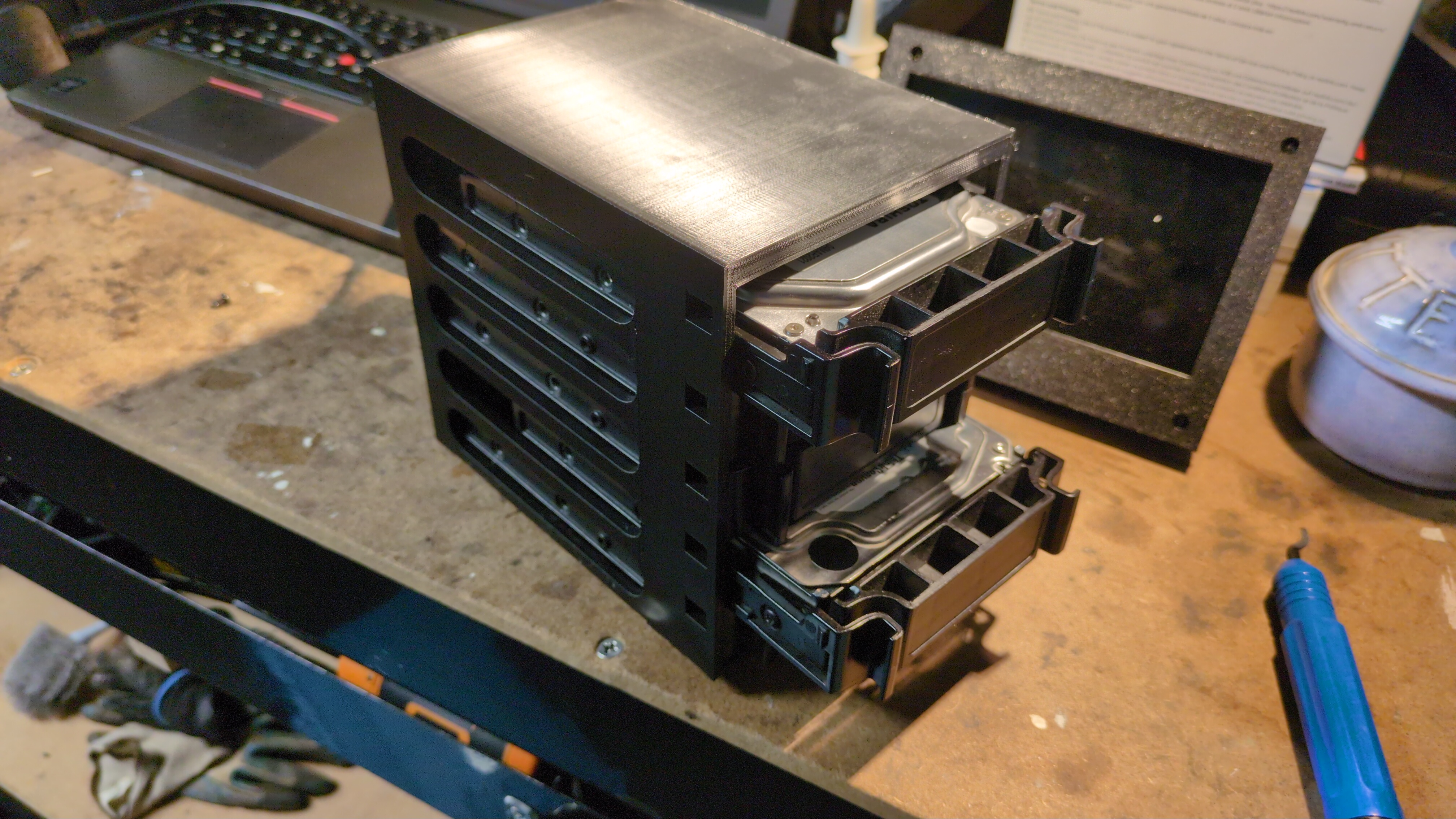 Silverstone CS380 5 Drives HDD Cage